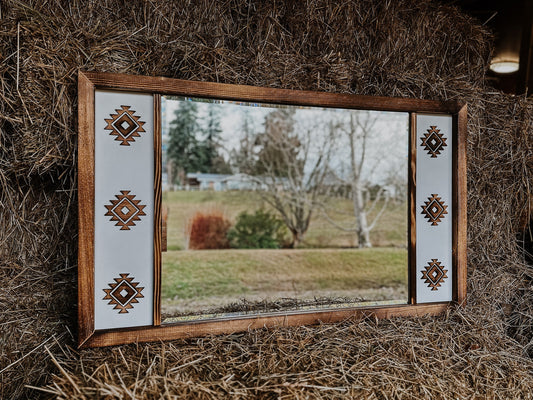 Western style mirror / western decor / western home