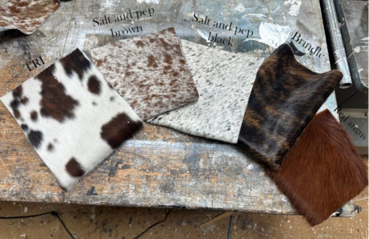 genuine cowhide - brandable picture frame