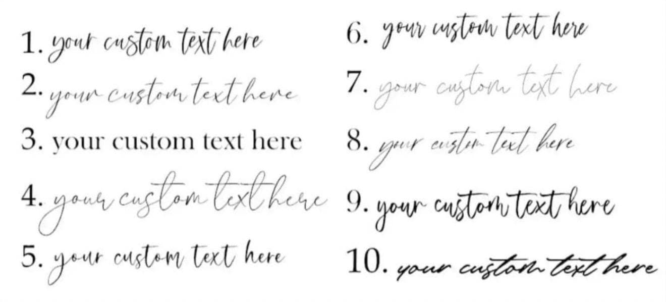 Brandable western mirror