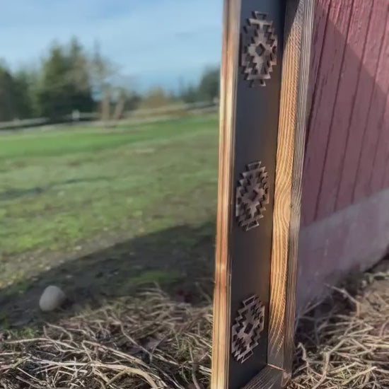 Western style mirror / western decor / western home